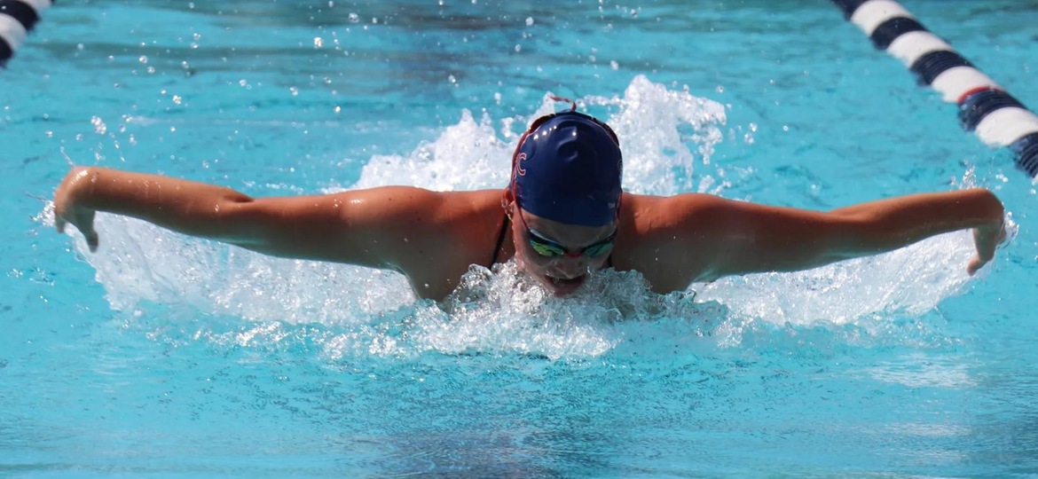SRJC swimmer Addison Klosevitz is one of the Bear Cubs' All American selections. (Photo: Mindy Breslin)