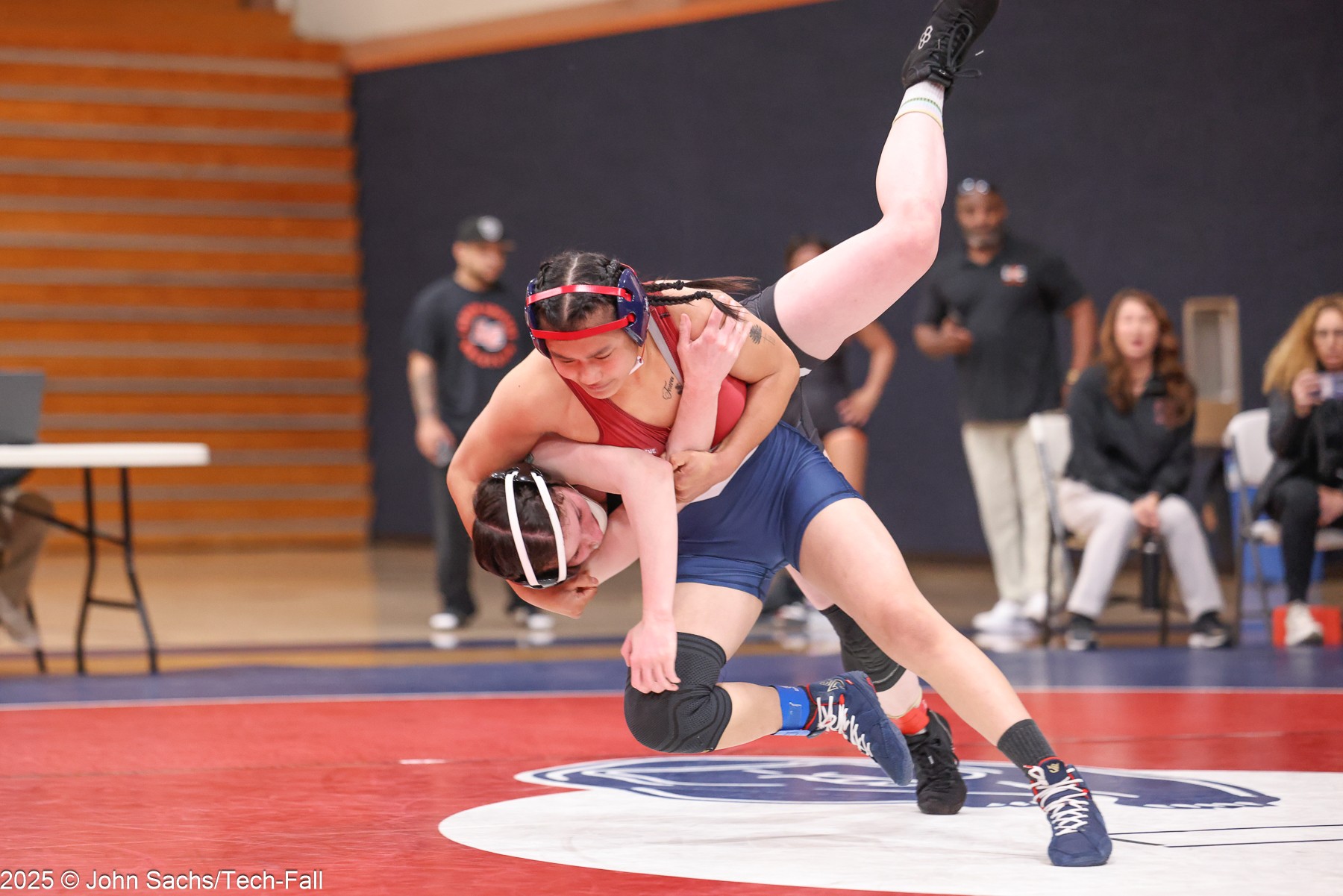 SRJC wrestler takes down her opponent